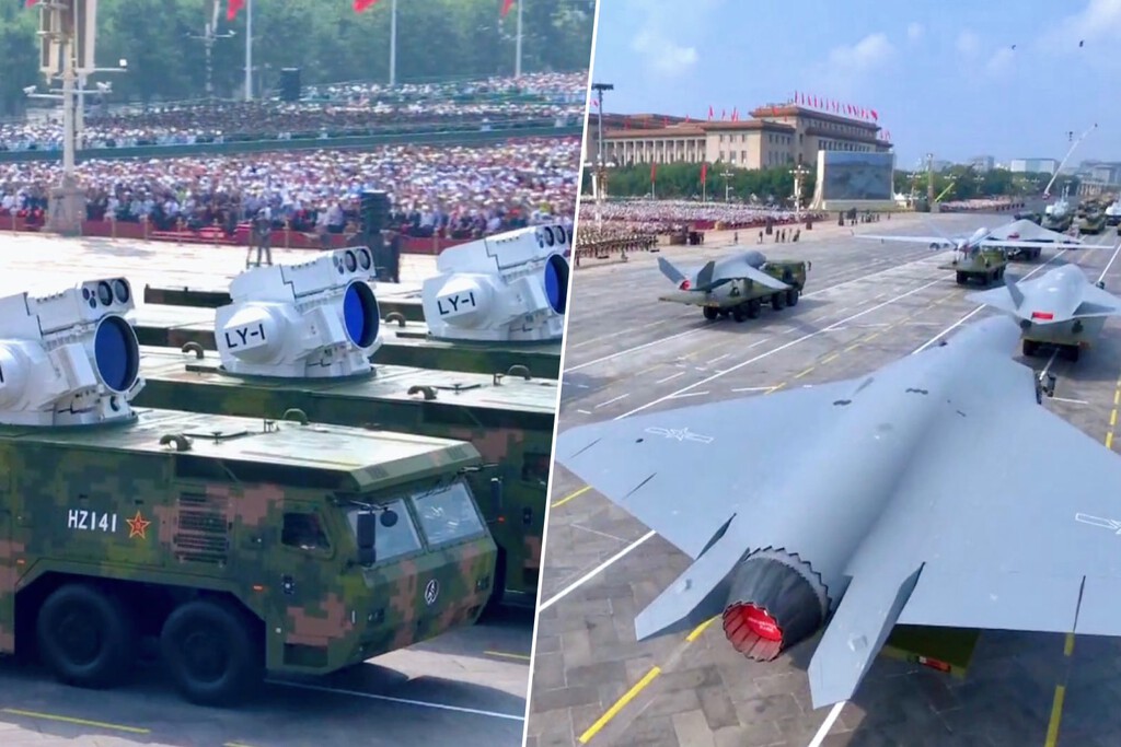 China acaba de decirle al mundo el lugar que quiere ocupar. Y lo ha hecho con un desfile de armas que parecen de ciencia ficción